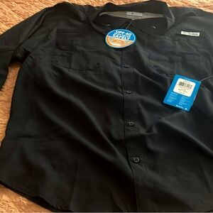 Columbia button shirt, long sleeve